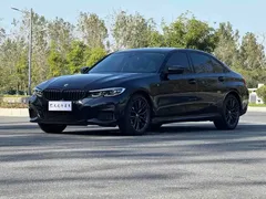 2022 BMW 3 Series 325Li M Sport Dark Package, чёрный — фото 1