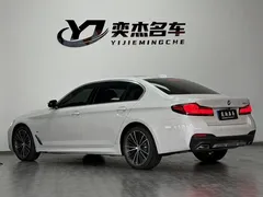 2022 BMW 5 Series 530Li Leading M Sport Package, белый — фото 7
