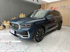 2021 Geely Monjaro 2.0TD DCT EVO 2WD Flagship, синий — фото 1