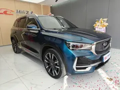 2021 Geely Monjaro 2.0TD DCT EVO 2WD Flagship, синий — фото 3
