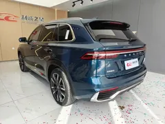 2021 Geely Monjaro 2.0TD DCT EVO 2WD Flagship, синий — фото 4