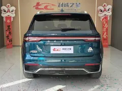2021 Geely Monjaro 2.0TD DCT EVO 2WD Flagship, синий — фото 5
