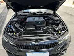 2022 BMW 3 Series 325i M Sport Dark, чёрный — фото 28