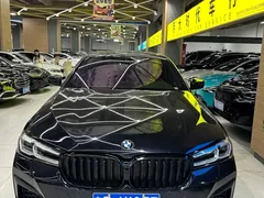 2021 BMW 5 Series 525Li M Sport Package, чёрный — фото 1