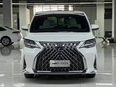 2020 Lexus LM 300h 7-seat, белый — фото 2