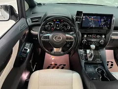 2020 Lexus LM 300h 7-seat, белый — фото 19