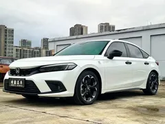 2023 Honda Civic Hatchback 240TURBO CVT, белый — фото 1
