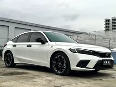 2023 Honda Civic Hatchback 240TURBO CVT, белый — фото 3
