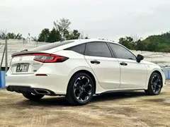 2023 Honda Civic Hatchback 240TURBO CVT, белый — фото 9