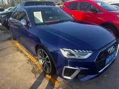 2020 Audi A4L 45 TFSI quattro Sport, синий — фото 3