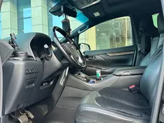 2018 Toyota Alphard 3.5L Premium, чёрный — фото 4