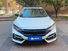 2021 Honda Civic Hatchback 220Turbo CVT, белый — фото 2