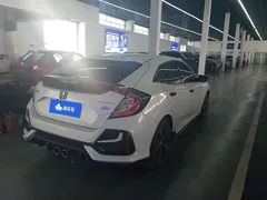 2021 Honda Civic Hatchback 220Turbo CVT, белый — фото 3