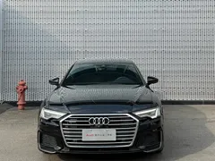 2021 Audi A6L 45 TFSI quattro Select Sport, чёрный — фото 2
