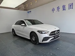 2023 Mercedes-Benz C-Class C 260 L Sport, белый — фото 3