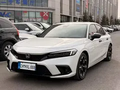 2023 Honda Civic Hatchback 240TURBO CVT, белый — фото 1