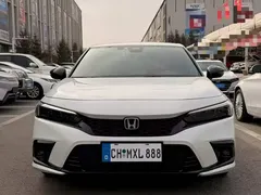 2023 Honda Civic Hatchback 240TURBO CVT, белый — фото 2