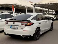 2023 Honda Civic Hatchback 240TURBO CVT, белый — фото 7