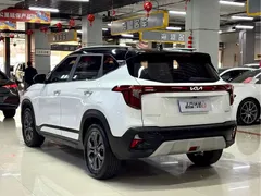 2023 Kia Seltos 1.5L CVT Luxury, белый — фото 9