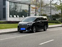 2021 Toyota Alphard Hybrid 2.5L Premium, чёрный — фото 1
