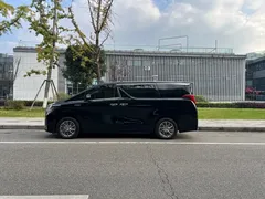 2021 Toyota Alphard Hybrid 2.5L Premium, чёрный — фото 3