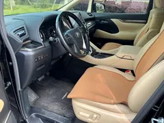2021 Toyota Alphard Hybrid 2.5L Premium, чёрный — фото 4