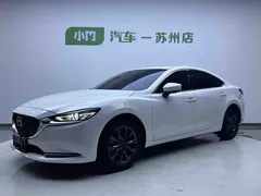 2021 Mazda 6 2.0L Skyactiv Luxury, белый — фото 1