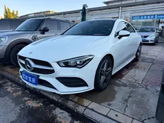2022 Mercedes-Benz CLA 200, белый — фото 1