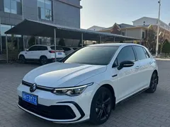 2021 Volkswagen Golf 280TSI DSG R-Line, белый — фото 2