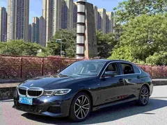 2021 BMW 3 Series 325Li M Sport Package, чёрный — фото 1
