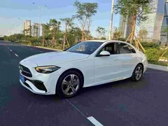 2022 Mercedes-Benz C-Class C 200 L Sport, белый — фото 1