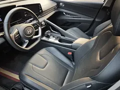 2023 Hyundai Elantra 1.5L CVT GLX Elite, синий — фото 5