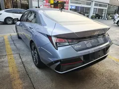 2023 Hyundai Elantra 1.5L CVT GLX Elite, синий — фото 12