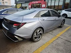 2023 Hyundai Elantra 1.5L CVT GLX Elite, синий — фото 14