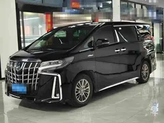 2021 Toyota Alphard Hybrid 2.5L Premium, чёрный — фото 1