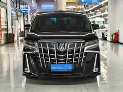 2021 Toyota Alphard Hybrid 2.5L Premium, чёрный — фото 2