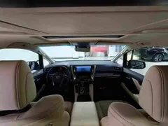 2021 Toyota Alphard Hybrid 2.5L Premium, чёрный — фото 6