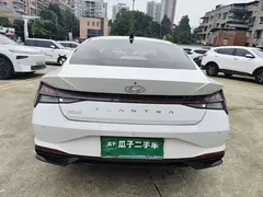 2021 Hyundai Elantra 1.5L CVT GLX Elite, белый — фото 6