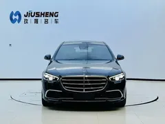 2022 Mercedes-Benz S-Class S 400 L Business, чёрный — фото 2