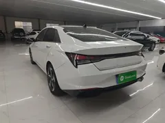 2021 Hyundai Elantra 1.5L CVT GLX Elite, белый — фото 5