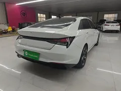 2021 Hyundai Elantra 1.5L CVT GLX Elite, белый — фото 7