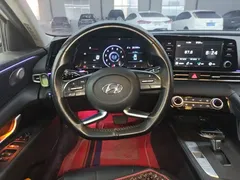 2021 Hyundai Elantra 1.5L CVT GLX Elite, белый — фото 11