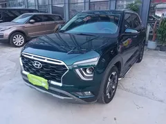 2020 Hyundai Creta 1.5L CVT GLS, синий — фото 1
