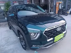 2020 Hyundai Creta 1.5L CVT GLS, синий — фото 4