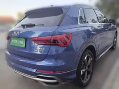 2020 Audi Q3 35 TFSI Fashion Sport, синий — фото 4
