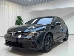2021 Volkswagen Golf 280TSI DSG R-Line, чёрный — фото 1