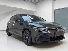 2021 Volkswagen Golf 280TSI DSG R-Line, чёрный — фото 3