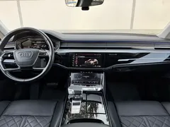 2023 Audi A8L 50 TFSI quattro Select, чёрный — фото 7