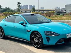 2024 Xiaomi SU7 RWD Long Range Advanced ADAS Pro, синий — фото 3