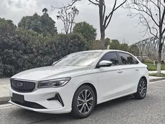 2022 Geely Emgrand 4th Gen 1.5L CVT Luxury, белый — фото 1